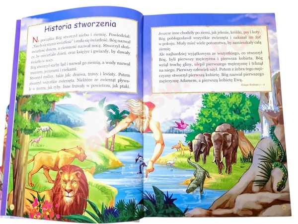 Ilustrowane Pismo Święte dla dzieci I Komunia Św.