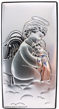 Obrazek Aniołek 5 x 10 cm Chrzest Roczek  6787/1