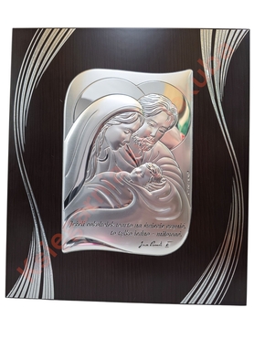 Obrazek św. Rodzina 22,5 x 25,5 cm 6776SF/2X