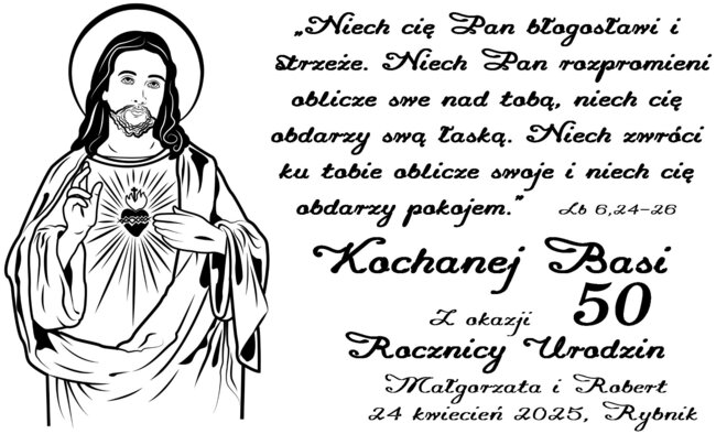 Tabliczka personalizowana 8 x 5 cm