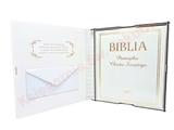 Biblia Pamiątka Chrztu Św. - w pudełku