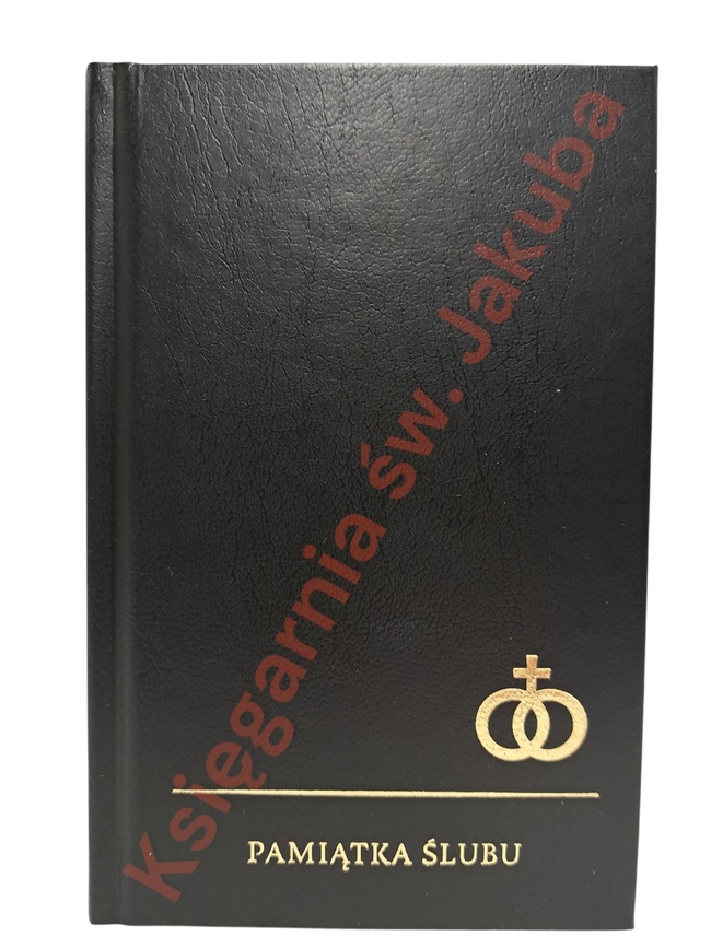 Skarbiec ślubny złocony KSJ